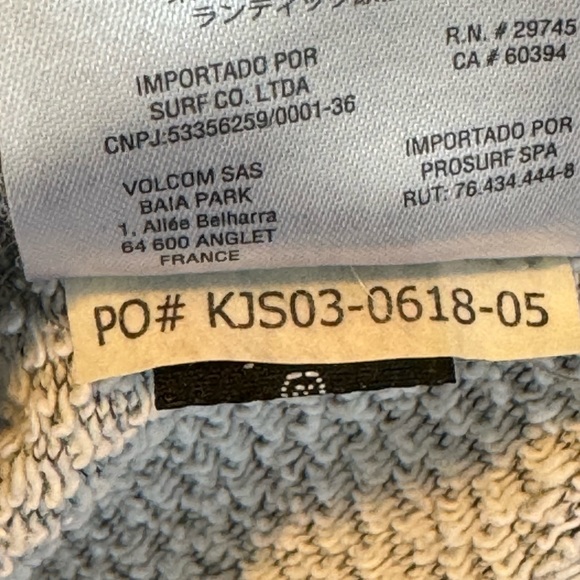 Women’s Volcom tunic-length hoodie-XS - Picture 8 of 10